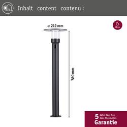 Paulmann 94835 Sienna sloupkové LED světlo LED 9 W antracitová