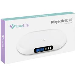 truelife B5 BT Dětská váha TLBSB5BT digitální Max. váživost=20 kg bílá s Bluetooth