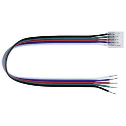 Paulmann 78465 Connector RGBW Slim Feed 12mm Spojovací kabel Délka kabelu: 0.21 m 24 V (d x š x v) 0.215 x 14 x 5.5 mm 1 ks