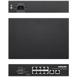 Intellinet 8-Port Gigabit Ethernet PoE+ Switch mit 2 RJ45 Gigabit Uplink-Ports 120W síťový switch 10 / 100 / 1000 MBit/s IEEE802.3af (15,4 W), IEEE802.3at (30