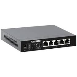 Intellinet 5-Port 2,5G Ethernet PoE+ Switch 4xPSE PoE+ Ports 55 W PoE-Leistungsbudget síťový switch IEEE802.3af (15,4 W), IEEE802.3at (30 W)