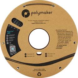 Polymaker PE01001 PolyLite vlákno pro 3D tiskárny ABS plast Bez zápachu 1.75 mm 1000 g černá 1 ks