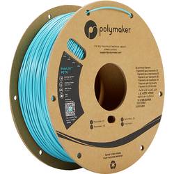 Polymaker PB01010 PolyLite vlákno pro 3D tiskárny PETG plast Žáruvzdorné, Vysoká pevnost v tahu 1.75 mm 1000 g tyrkysová 1 ks