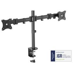 Digitus DA-90349 držák na stůl pro monitor 2 Displej: (s) 38,1 cm (15) - 68,6 cm (27) černá otočný, nastavitelná výška, naklápěcí, nakláněcí, otočný, stojan