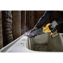DEWALT DeWALT DCS386NT-XJ, Bürstenlos, Schwarz, Gelb, 3000 SPM, 13 cm, 95 dB, 84 dB akumulátorová šavlová pila, DCS386NT-XJ