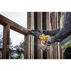 DEWALT DeWALT DCS386NT-XJ, Bürstenlos, Schwarz, Gelb, 3000 SPM, 13 cm, 95 dB, 84 dB akumulátorová šavlová pila, DCS386NT-XJ
