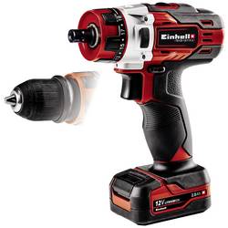 Einhell TE-CD 18/40 Li-Solo TE-CD 12/1 X-Li (1x2,0Ah) aku vrtací šroubovák, 12 V, 2000 mAh Li-Ion vč. nabíječky, akumulátor, 4513592