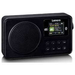 Lenco PDR-033BK A005659 přenosné rádio, DAB+, FM, černá