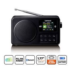 Lenco PDR-033BK A005659 přenosné rádio, DAB+, FM, černá