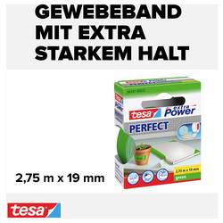 tesa PERFECT 56341-00032-03 páska se skelným vláknem tesa® Extra Power zelená (d x š) 2.75 m x 19 mm 1 ks