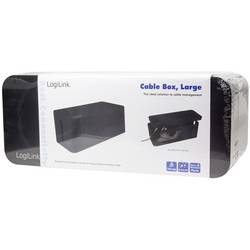 LogiLink LogiLink Kabelbox - Kabelmanagement-Box - Schwarz KAB0062 krabice na kabely 133.5 x 407 x 157 plast černá 1 ks