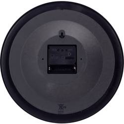 EUROTIME 56787 DCF nástěnné hodiny 25 cm x 38 mm, stříbrná