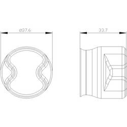 Siemens 3SU1900-0DD70-0AA0 3SU19000DD700AA0 Protection cap s ochranou před natočením 1 ks Piece