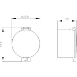 Siemens 3SU1900-0DA70-0AA0 3SU19000DA700AA0 Protection cap lze zaplombovat 1 ks Piece