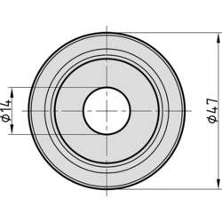 Basi 6840-0002 garnitura s rozetou
