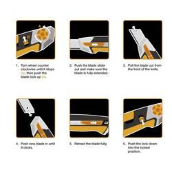 Fiskars 1027227 CarbonMax™, CutterMutter, 18 mm 1 ks
