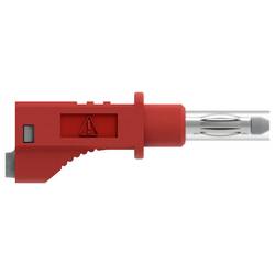 Electro PJP 2210/600V-CD1-50R měřicí kabel banánková zástrčka 4 mm 50 cm červená 1 ks