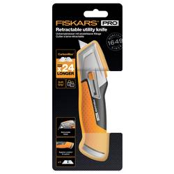 Fiskars 1027223 Univerzální nůž CarbonMax™ se zatahovací čepelí 1 ks