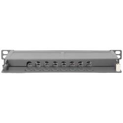 Digitus DN-91608S-SL-EA 8 portů patch panel 254 mm (10) CAT 6A 0.5 U černá osazený