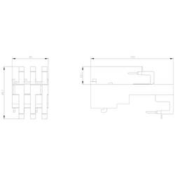 Siemens 3RA2921-2AA00 propojovací modul Vhodné pro značku (relé): Siemens Piece 1 ks