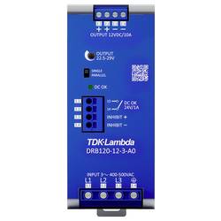 TDK DRB120-12-3-A0 síťový zdroj na DIN lištu 15 V/DC 10 A 120 W Počet výstupů:1 x Obsah 1 ks