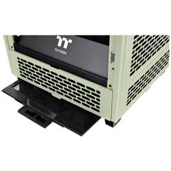 Thermaltake The Tower 200 mini tower PC skříň světle zelená 2 předinstalované ventilátory, boční okno, prachový filtr