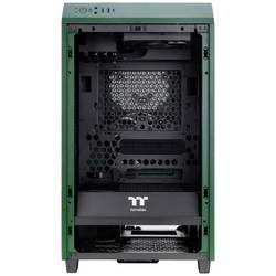 Thermaltake The Tower 200 mini tower PC skříň zelená Racing 2 předinstalované ventilátory, boční okno, prachový filtr