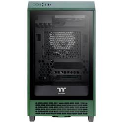 Thermaltake The Tower 200 mini tower PC skříň zelená Racing 2 předinstalované ventilátory, boční okno, prachový filtr