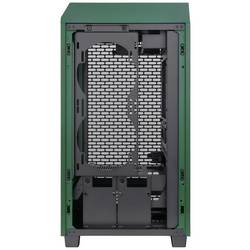 Thermaltake The Tower 200 mini tower PC skříň zelená Racing 2 předinstalované ventilátory, boční okno, prachový filtr