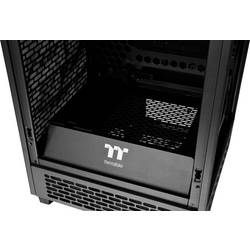 Thermaltake The Tower 200 mini tower PC skříň zelená Racing 2 předinstalované ventilátory, boční okno, prachový filtr