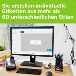DYMO Labelwriter 550 tiskárna štítků termální s přímým tiskem 300 x 300 dpi Šířka etikety (max.): 61 mm USB