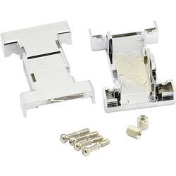 BKL Electronic Pólů: 9, 9 plast, pokovený 180 ° stříbrná 1 ks