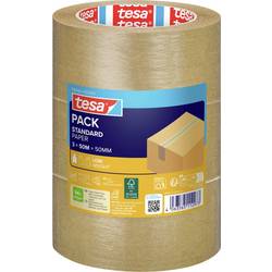 tesa STANDARD ecoLogo® 58292 balicí lepicí páska tesapack® Paper ecoLogo® hnědá (d x š) 50 m x 50 mm 3 ks