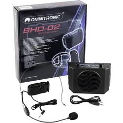 Omnitronic BHD-02 mobilní PA reproduktor 50 cm 2 palec na baterii 1 ks