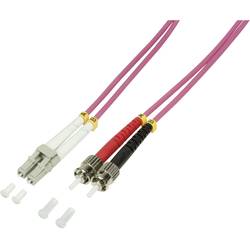 LogiLink FP4LT01 optické vlákno optické vlákno kabel 1.00 m fialová 50/125 µ Multimode OM4