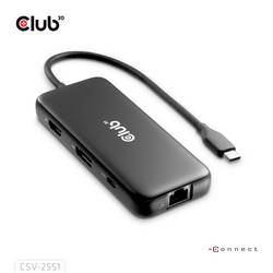 club3D USB-C® dokovací stanice CSV-2551