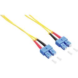LogiLink FP0SC05 optické vlákno optické vlákno kabel 5.00 m žlutá 9/125 µ Singlemode OS2