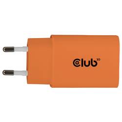 club3D CAC-3023 USB nabíječka, USB-C® zástrčka, 30 W, Power Delivery 3.0, oranžová