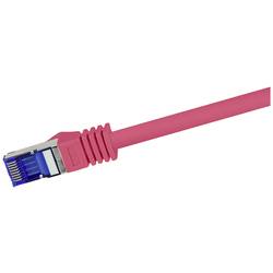 LogiLink C6A034S RJ45 USB kabel CAT 6A S/FTP 1.00 m červená 1 ks