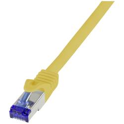LogiLink C6A097S RJ45 USB kabel CAT 6A S/FTP 10.00 m žlutá 1 ks