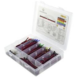 Quadrios sada LED červená, zelená, žlutá, modrá, studená bílá, teplá bílá kulatý 5 mm 20 mA 3.0 V