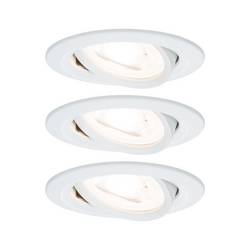 Paulmann 93467 vestavné svítidlo, LED, GU10, 19.5 W, bílá (matná), sada 3 ks