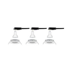 Paulmann 93467 vestavné svítidlo, LED, GU10, 19.5 W, bílá (matná), sada 3 ks