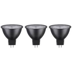 Paulmann 28912 LED Energetická třída (EEK2021) G (A - G) GU5.3 žárovka 6 W teplá bílá (Ø x v) 50 mm x 48 mm 3 ks