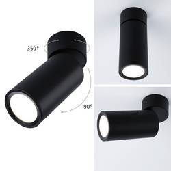 Paulmann Turnal Coin 3SD ABL schwarz 93089 LED osvětlení na stěnu/strop LED LED 6 W černá (matná)
