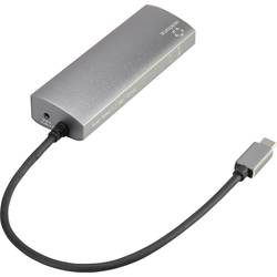 Renkforce síťový adaptér / rozbočovač 1 GBit/s USB-C™ (USB 3.2 Gen 1), Gigabit LAN (1 Gbit/s) , USB 3.2 (Gen 1x1)