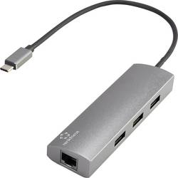 Renkforce síťový adaptér / rozbočovač 1 GBit/s USB-C™ (USB 3.2 Gen 1), Gigabit LAN (1 Gbit/s) , USB 3.2 (Gen 1x1)