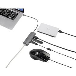 Renkforce síťový adaptér / rozbočovač 1 GBit/s USB-C™ (USB 3.2 Gen 1), Gigabit LAN (1 Gbit/s) , USB 3.2 (Gen 1x1)