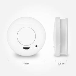Smartwares RM250 detektor kouře na baterii (Ø x v) 100 mm x 35 mm