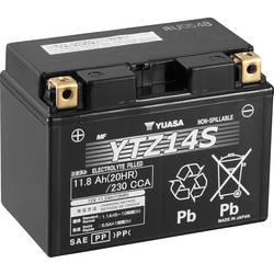 Yuasa YTZ14S motobaterie 12 V 11.2 Ah Typ pólů: Šroubová svorka typ 11